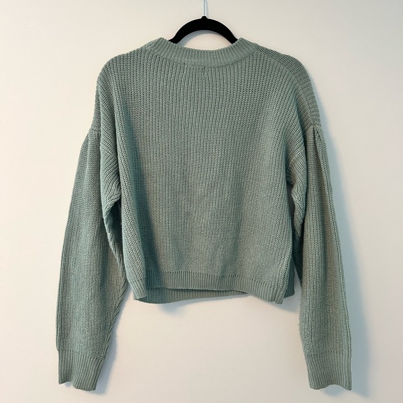 Mint green knit sweater | Size XS/S | Like new - Picture 2 of 3
